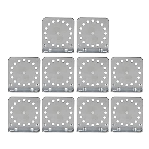 Für elektrisches Fecht System, für Winkel Halterung, 10 Stück verzinkte runde Rod Winkel Halter Eck von kaisudiAP
