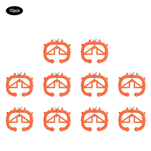 Für landwirtschaftliche Lieferungen, für Kuhnasenring - 10 Stcs, runde, Kunststoff, Kalb entwöhntes Werkzeug von kaisudiAP