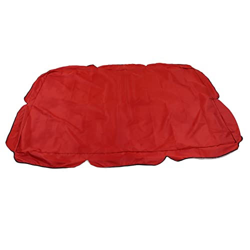Für silberbeschichtete Oxford -Stoff für Swing -Baldachin im Freien für Garten wasserdichte Sonnenschatten -Accessoire (Rot) von kaisudiAP