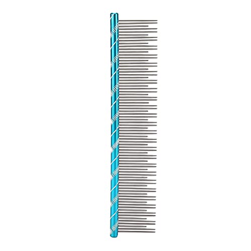 Haustierhaarentfernung Kamm Rugged Lobable wiederverwendbar bequemes Knotenkammkatze Pflegewerkzeug (Blau) von kaisudiAP