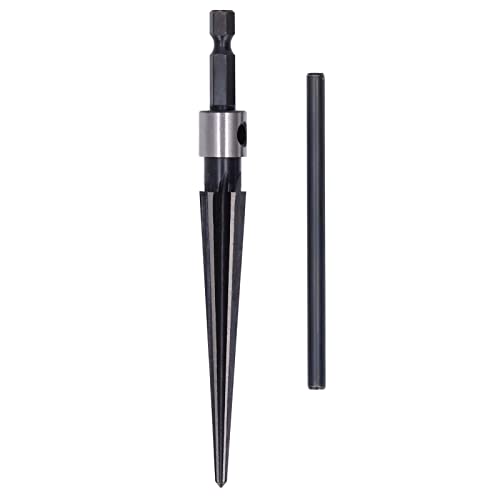Sich verjüngte hohe Härte Hochgeschwindigkeit Stahl Reamer feine Arbeit leicht für Metallholzbearbeitung (Sechseckel Shank Taper Reamer 3-13 mm) von kaisudiAP