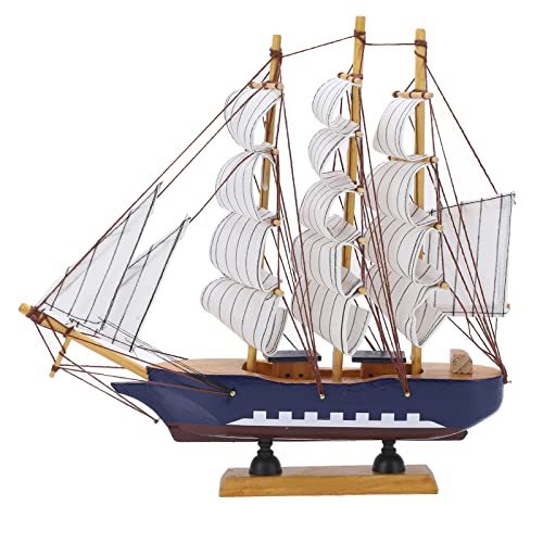 kaisudiAP Holzschiff mediterraner Stil hoher Dichte Haltbares lebendiges Schiffsmodell für Dekoration kaisudiAP Holzschiff mediterraner Stil hoher Dichte Haltbares lebendiges Schiffsmodell für Dekoration von kaisudiAP