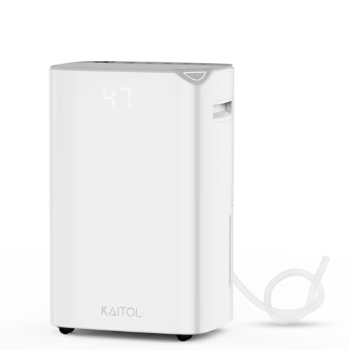 KAITOL Luftentfeuchter 25L/D, 2.5L Wassertank, mit WLAN-APP und Touchscreen, verfügt die Funktionen Entfeuchten/Trocknen/Wasser voll-Erinnerung/Schlafmodus/Auftauen/Luftreinigung. von kaitol