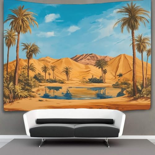 kaiyun 180cmx230cm Wandteppich Oase in der Wüste Wandteppiche Palme Bäume Sand Hills 3D-Druck Wandteppich Wandbehang Heimdekoration Wandteppich Wandbehang kaiyun 180cmx230cm Wandteppich Oase in der Wüste Wandteppiche Palme Bäume Sand Hills 3D-Druck Wandteppich Wandbehang Heimdekoration Wandteppich Wandbehang von kaiyun