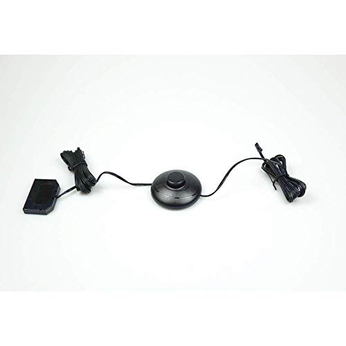 Fußschalter LED Mini Stecksystem 500cm Kabel und 6-fach Adapter von kalb Material für Möbel