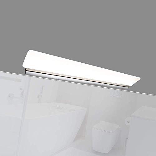 LED 450mm Spiegelleuchte Badleuchte Badlampe Spiegellampe Aufbauleuchte, Lichtfarbe:neutralweiß von kalb Material für Möbel