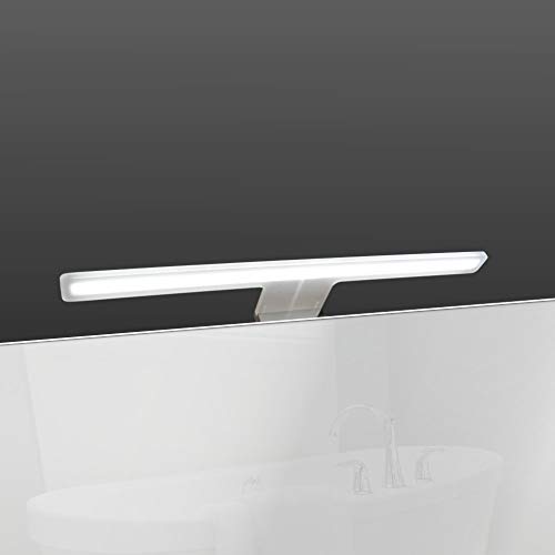 kalb Material für Möbel LED Badleuchte (Farbwechsel) + Powerbox 450mm Spiegelleuchte Aufbauleuchte Acrylglas verchromt von kalb Material für Möbel