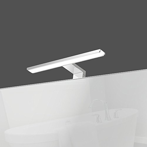 kalb Material für Möbel LED 3 Farben in 1 Badleuchte Badlampe Spiegellampe Spiegelleuchte 230V, Länge:300mm von kalb Material für Möbel