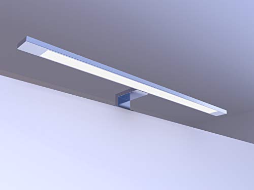 kalb Material für Möbel LED Badleuchte Badlampe Spiegellampe Spiegelleuchte Schranklampe Aufbauleuchte / alu eloxiert [Energieklasse A++] von kalb Material für Möbel