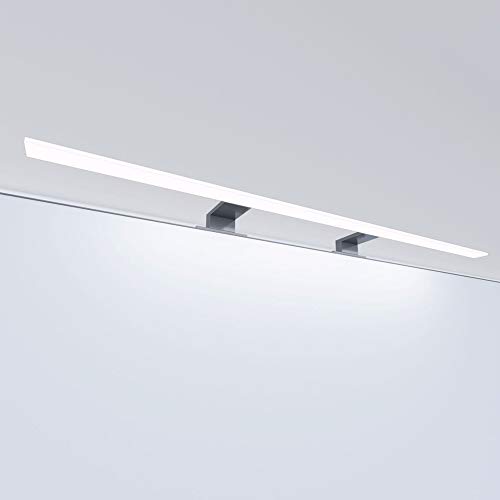 kalb Material für Möbel LED Badleuchte Badlampe Spiegellampe Spiegelleuchte Schranklampe Aufbauleuchte, Länge:800mm, Farbe:warmweiss von kalb Material für Möbel