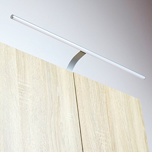 LED Kleiderschrankleuchte Aufbauleuchte Schrankbeleuchtung 600mm, Auswahl:1er Set warmweiss von kalb Material für Möbel