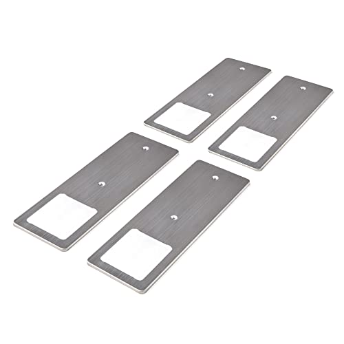 kalb | LED Unterbauleuchten Edelstahl gebürstet 5W- sehr flache Küchenleuchte Einbaustrahler Einbauspot, Auswahl:4er Set warmweiss kalb | LED Unterbauleuchten Edelstahl gebürstet 5W- sehr flache Küchenleuchte Einbaustrahler Einbauspot, Auswahl:4er Set warmweiss von kalb Material für Möbel