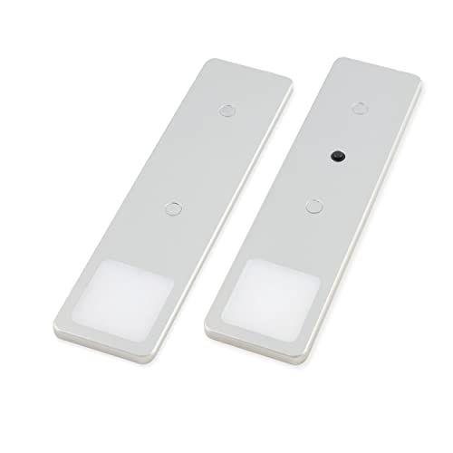 kalb | LED Unterbauleuchten SET Solid2, silbergrau mit mech. Schalter, 3W, 200cm Kabellänge, Auswahl:2er Set neutralweiss kalb | LED Unterbauleuchten SET Solid2, silbergrau mit mech. Schalter, 3W, 200cm Kabellänge, Auswahl:2er Set neutralweiss von kalb Material für Möbel