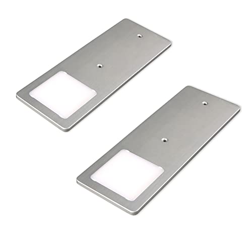 kalb | LED Unterbauleuchten silber 5W- sehr flache Küchenleuchte, Auswahl:2er Set neutralweiss kalb | LED Unterbauleuchten silber 5W- sehr flache Küchenleuchte, Auswahl:2er Set neutralweiss von kalb Material für Möbel
