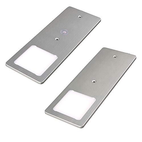 kalb | LED Unterbauleuchten silber 5W- sehr flache Küchenleuchte mit Touch-Dimmfunktion Einbaustrahler Einbauspot, Auswahl:2er Set warmweiss kalb | LED Unterbauleuchten silber 5W- sehr flache Küchenleuchte mit Touch-Dimmfunktion Einbaustrahler Einbauspot, Auswahl:2er Set warmweiss von kalb Material für Möbel