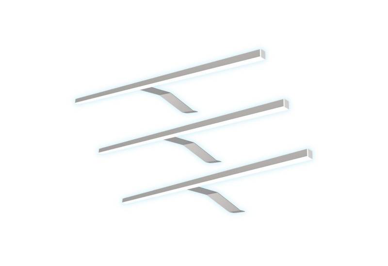 kalb Aufbauleuchte LED Aufbauleuchte Edelstahl 6,5 W warm-/neutralweiß für Schranklicht, 3er Set neutralweiss, neutralweiß kalb Aufbauleuchte LED Aufbauleuchte Edelstahl 6,5 W warm-/neutralweiß für Schranklicht, 3er Set neutralweiss, neutralweiß von kalb