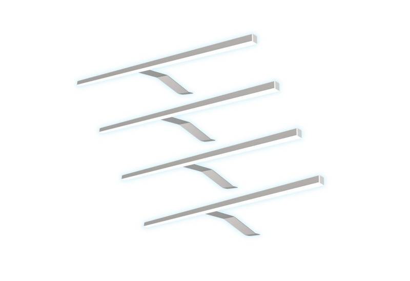 kalb Aufbauleuchte LED Aufbauleuchte Edelstahl 6,5 W warm-/neutralweiß für Schranklicht, 4er Set neutralweiss, neutralweiß kalb Aufbauleuchte LED Aufbauleuchte Edelstahl 6,5 W warm-/neutralweiß für Schranklicht, 4er Set neutralweiss, neutralweiß von kalb