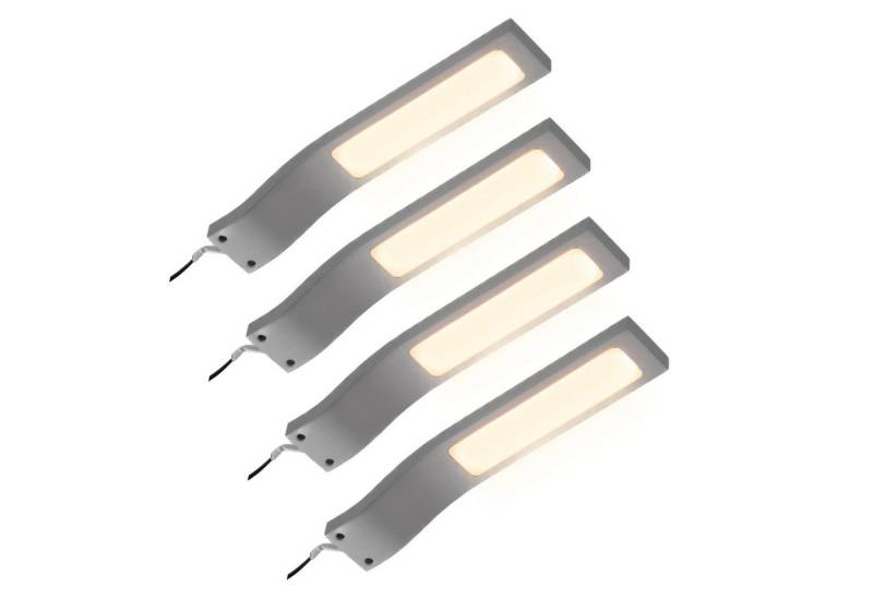 kalb Aufbauleuchte LED Aufbauleuchte 3W 3000K/ 4000K Schrankleuchte Set inkl. Netzteil, 4er Set, warmweiß kalb Aufbauleuchte LED Aufbauleuchte 3W 3000K/ 4000K Schrankleuchte Set inkl. Netzteil, 4er Set, warmweiß von kalb