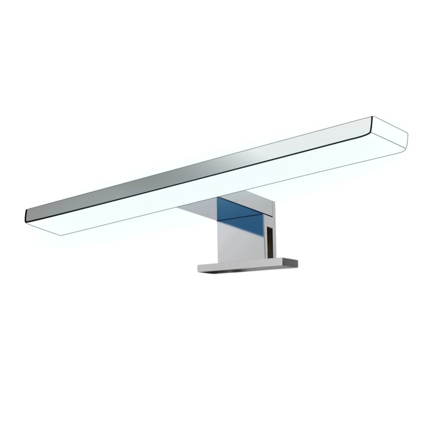 kalb Aurinko LED Badleuchte Badlampe Spiegellampe Spiegelleuchte Chrom 230V 80cm Neutralweiß kalb Aurinko LED Badleuchte Badlampe Spiegellampe Spiegelleuchte Chrom 230V 80cm Neutralweiß von kalb