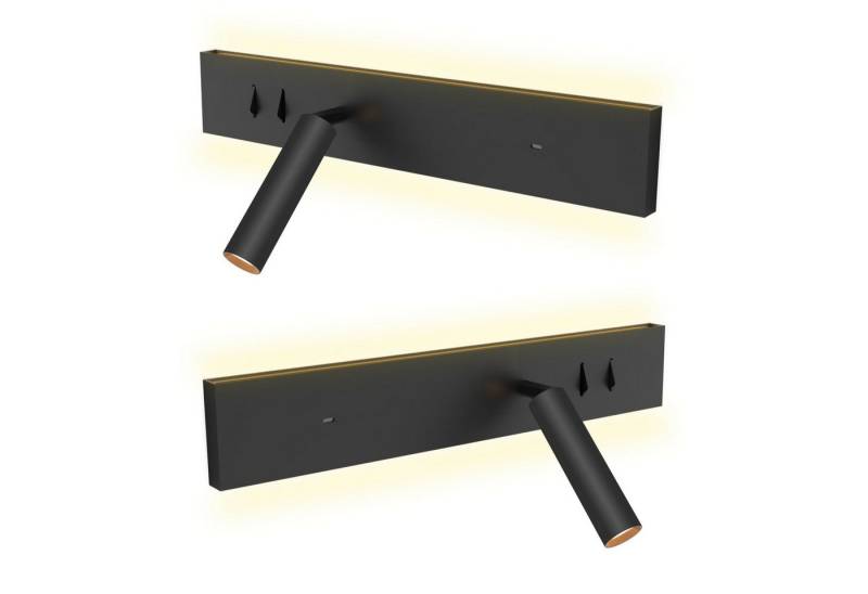 kalb Bettleuchte Avay Bettleuchte USB-C LED Wandlampe flex. Leselicht Lademöglichkeit, Linke und Rechte Seite von kalb