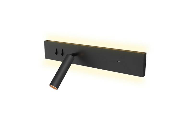 kalb Bettleuchte Avay Bettleuchte USB-C LED Wandlampe flex. Leselicht Lademöglichkeit, Rechte Seite von kalb