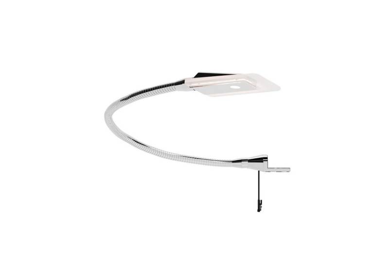 kalb Bettleuchte Diora Dual Bettleuchte Flexibel Leseleuchte Nachttischlampe, 1er Set chrom, warmweiß und neutralweiß von kalb