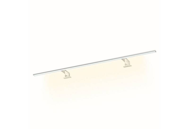 kalb LED Spiegelleuchte 120cm Spiegelleuchte Spectraline LED IP44 Badleuchte 18W 230V, Chrom, warmweiß von kalb
