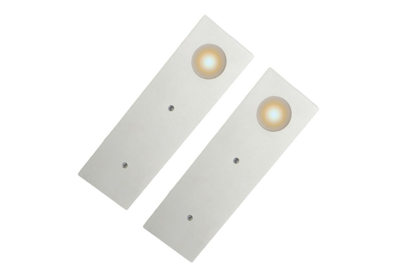 kalb LED Unterbauleuchte LED Küchenleuchte Aufbauleuchte Küchenlampe Unterbaustrahler SET, 2er Set warmweiss, warmweiß von kalb