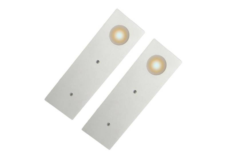kalb LED Unterbauleuchte LED Küchenleuchte Aufbauleuchte Küchenlampe Unterbaustrahler SET, 2er Set warmweiss, warmweiß von kalb