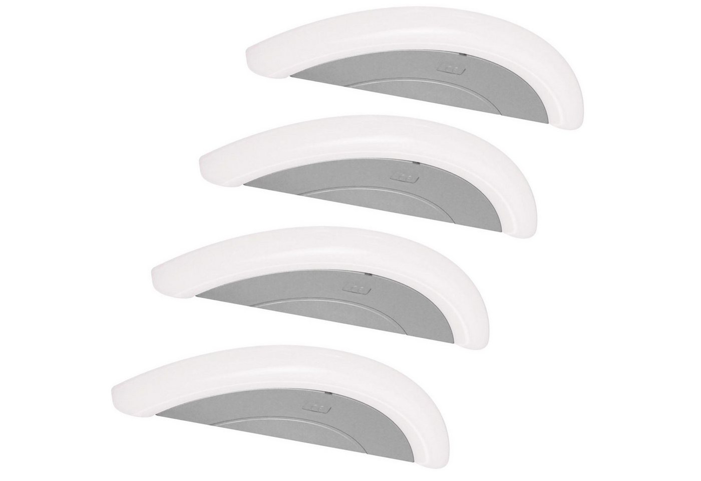 kalb LED Unterbauleuchte LED Küchenleuchte Sensor SET Küchenlampe Unterbaustrahler, 4er Set neutralweiß, neutralweiß von kalb