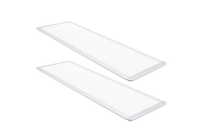 kalb LED Unterbauleuchte LED Unterbauleuchte Küchenleuchte Panel Küche Unterbaustrahler dimmbar, 2er Set 600mm warmweiß, warmweiß von kalb