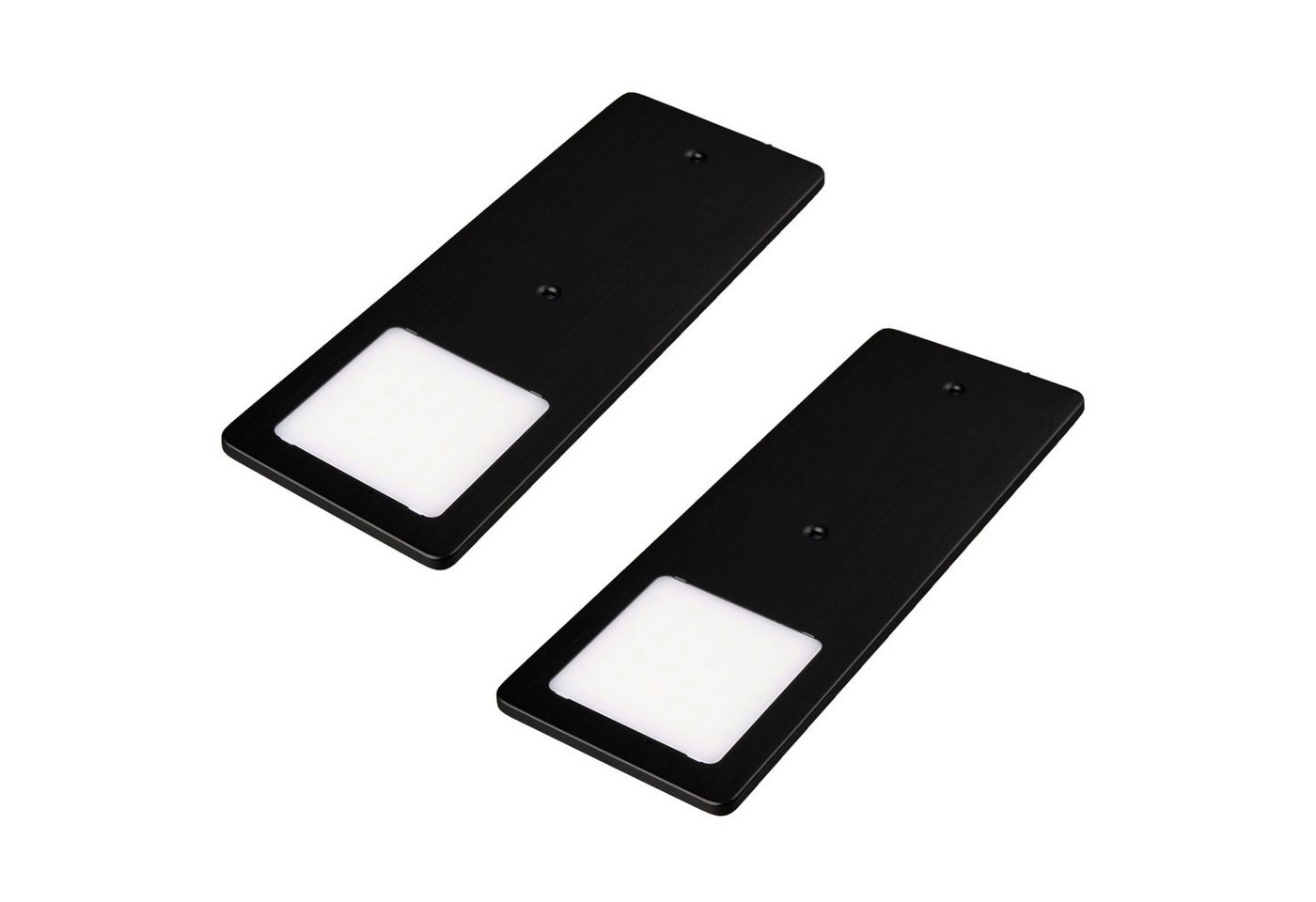 kalb LED Unterbauleuchte LED Unterbauleuchten schwarz 5W- sehr flache Küchenleuchte Einbauspot, 2er Set warmweiß, warmweiss kalb LED Unterbauleuchte LED Unterbauleuchten schwarz 5W- sehr flache Küchenleuchte Einbauspot, 2er Set warmweiß, warmweiss von kalb