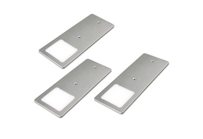 kalb LED Unterbauleuchte LED Unterbauleuchten silber 5W- sehr flache Küchenleuchte, 3er Set neutralweiss, neutralweiss kalb LED Unterbauleuchte LED Unterbauleuchten silber 5W- sehr flache Küchenleuchte, 3er Set neutralweiss, neutralweiss von kalb