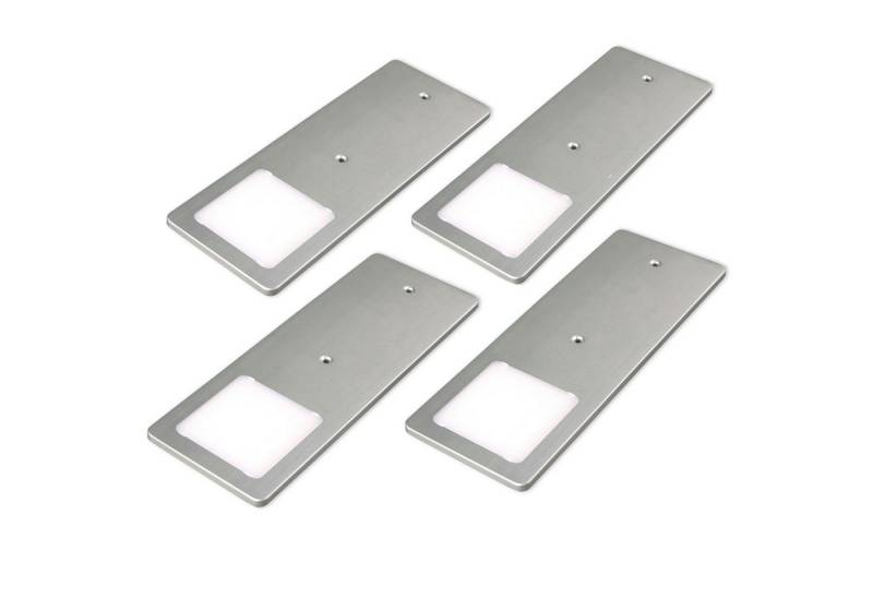 kalb LED Unterbauleuchte LED Unterbauleuchten silber 5W- sehr flache Küchenleuchte, 4er Set neutralweiss, neutralweiss kalb LED Unterbauleuchte LED Unterbauleuchten silber 5W- sehr flache Küchenleuchte, 4er Set neutralweiss, neutralweiss von kalb
