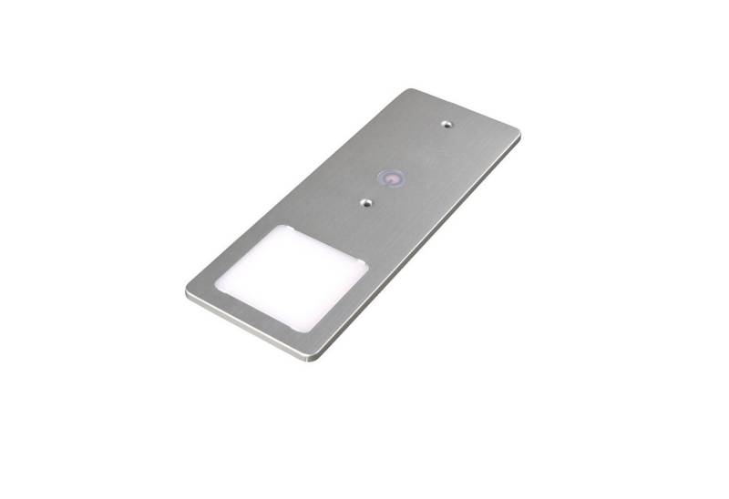 kalb LED Unterbauleuchte silber 5W - sehr flache Küchenleuchte mit Touch-Dimmfunktion, 1er Set neutralweiss, neutralweiss von kalb
