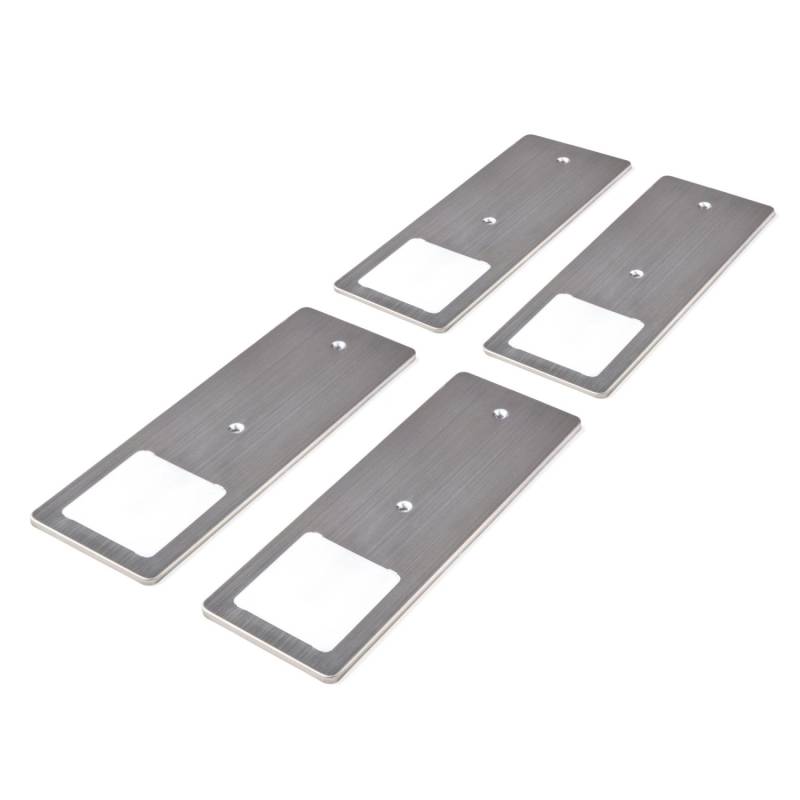 kalb  LED Unterbauleuchten Edelstahl Gebürstet 5W Küchenleuchte 4er Set warmweiß von kalb