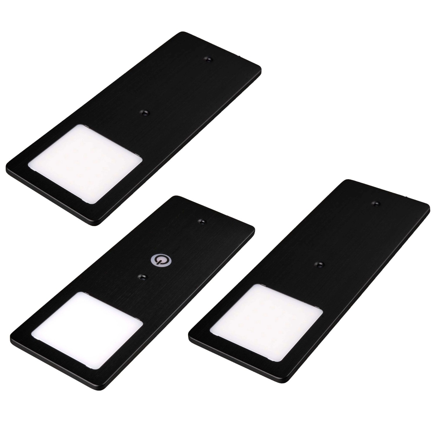 kalb LED Unterbauleuchten Schwarz 5W Sehr Flache Küchenleuchte Touchdimmfunktion 3er Set Neutralweiß kalb LED Unterbauleuchten Schwarz 5W Sehr Flache Küchenleuchte Touchdimmfunktion 3er Set Neutralweiß von kalb