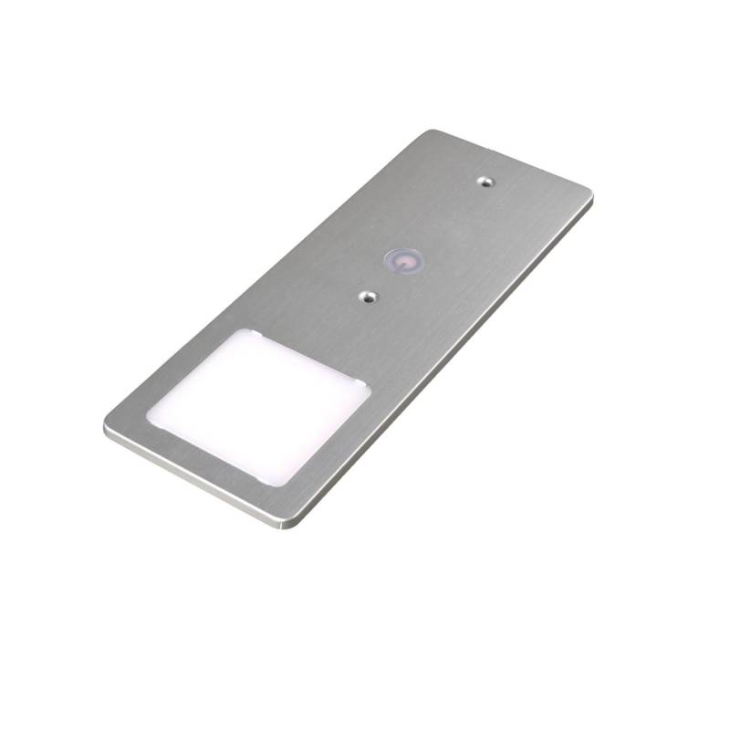 kalb LED Unterbauleuchten Silber 5W Sehr Flache Küchenleuchte Touchdimmfunktion 1er Set Neutralweiß von kalb
