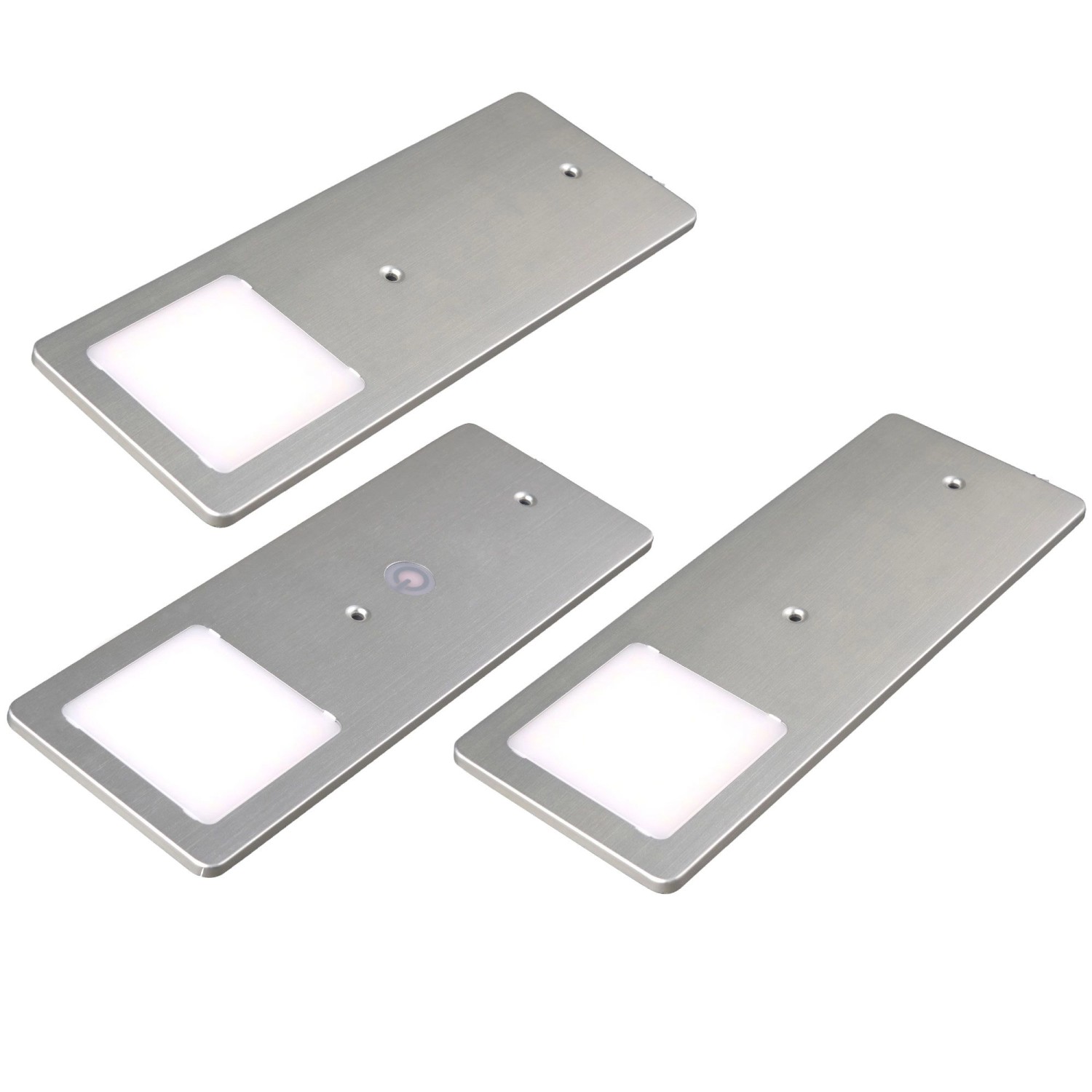 kalb LED Unterbauleuchten Silber 5W Sehr Flache Küchenleuchte Touchdimmfunktion 3er Set Warmweiß kalb LED Unterbauleuchten Silber 5W Sehr Flache Küchenleuchte Touchdimmfunktion 3er Set Warmweiß von kalb
