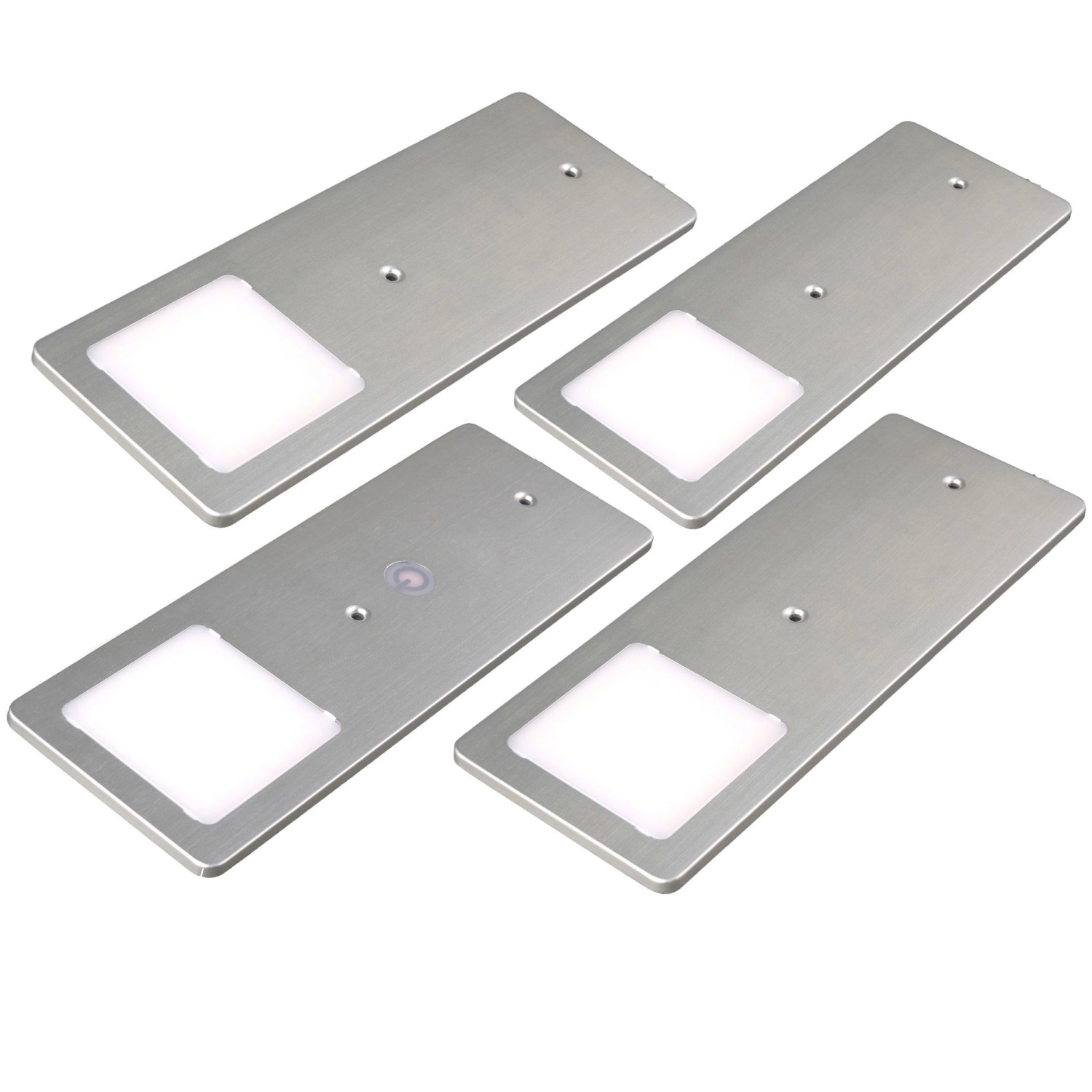 kalb LED Unterbauleuchten Silber 5W Sehr Flache Küchenleuchte Touchdimmfunktion 4er Set Neutralweiß kalb LED Unterbauleuchten Silber 5W Sehr Flache Küchenleuchte Touchdimmfunktion 4er Set Neutralweiß von kalb