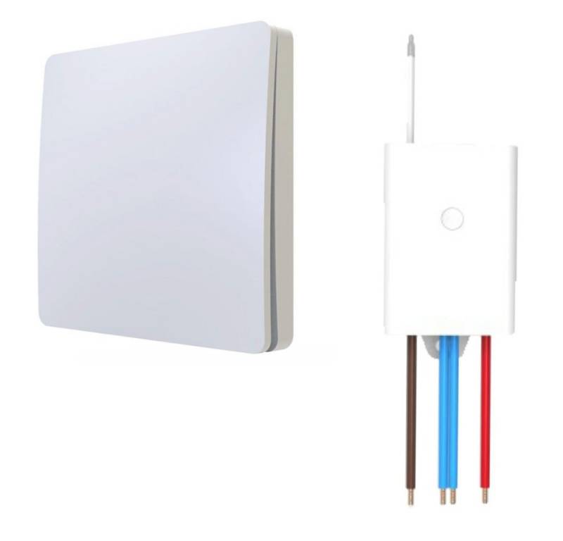 kalb Schalter kalb Funkschalter LED Beleuchtung 230V Taster Drahtlos Batterielos von kalb