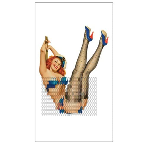 Erotikmagnet Kühlschrankmagnet Erotik Pin Up AHOI Girl von kalender.limited