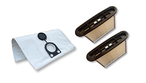 10 Staubsaugerbeutel Kallefornia K912 + 2 auswaschbarer Filter K749 für Eibenstock DSS 35 M iP von Kallefornia