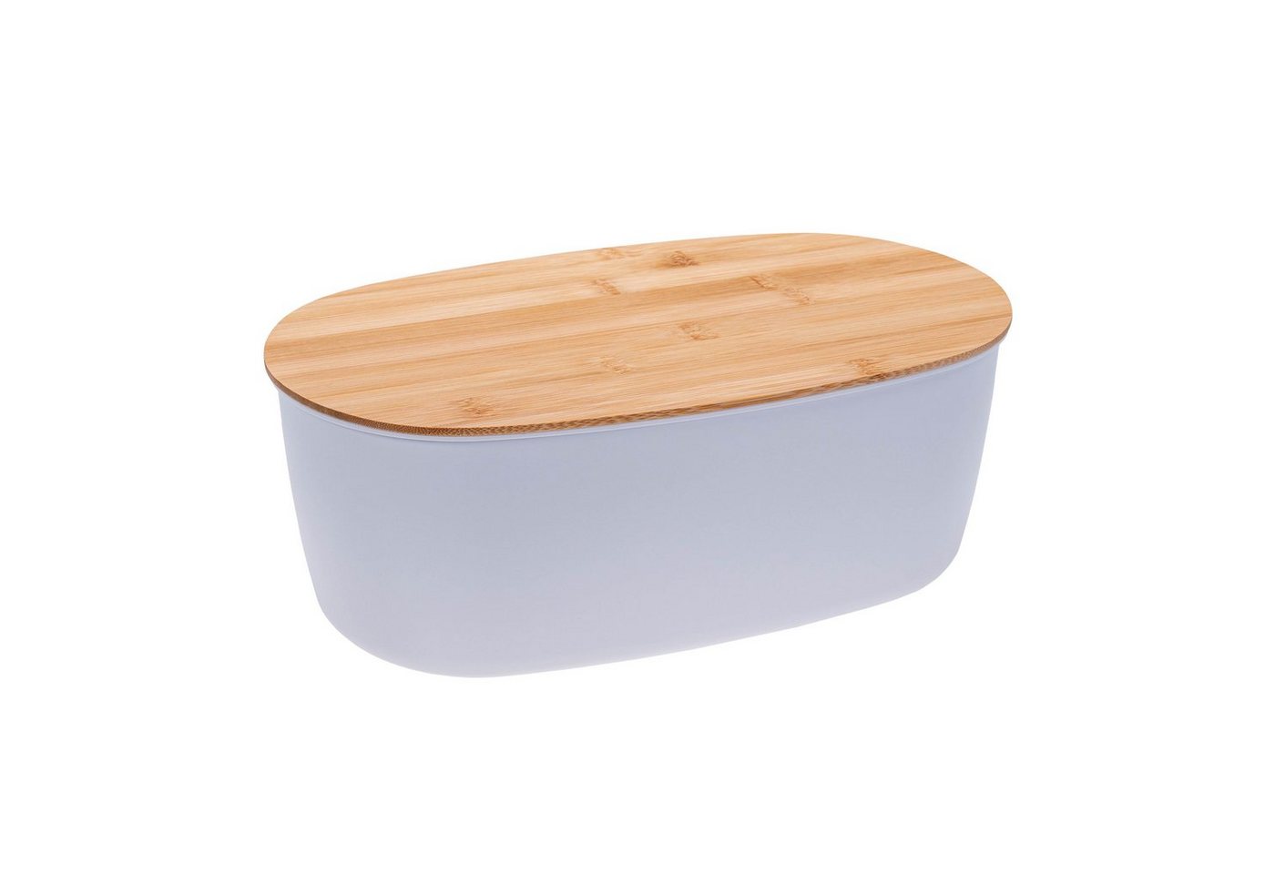 kamelshopping Brotkasten Brotkasten mit Schneidebrett aus Bambus-Holz / Deckel, moderne Brotbox mit Deckel aus hochwertigem Kunststoff von kamelshopping