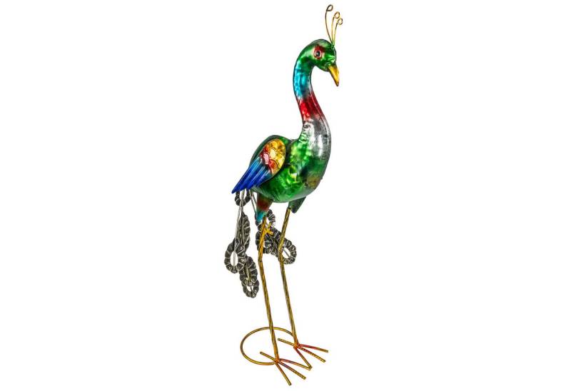 kamelshopping Gartenfigur Gartenfiguren aus Metall für den Garten, moderne Deko-Figuren, handbemalt mit Rostschutz-Lackierung, für außen, witterungsbeständig von kamelshopping