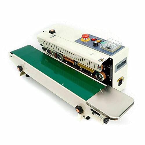 Automatische Versiegelungsmaschine Plastiktasche Continuous Band Sealer FR-770 für Kunststoffbänder Auto Impulsversiegelung Maschine von kangten