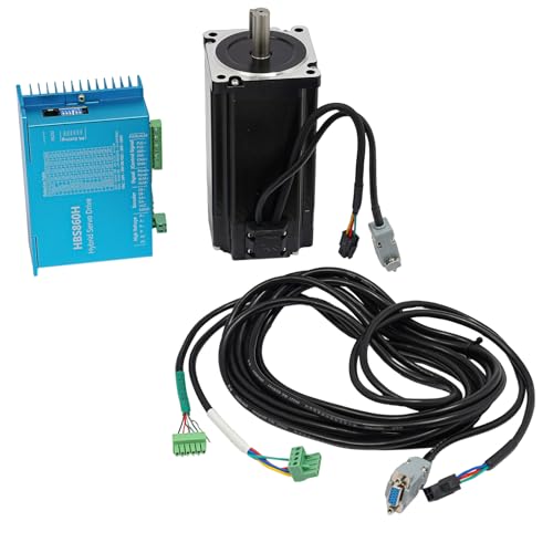 CNC 12Nm Closed loop Stepper Motor Kit 8A Nema 34 DSP Schrittmotor Driver Set für CNC Router Gravur Fräsmaschine CNC 12Nm Closed loop Stepper Motor Kit 8A Nema 34 DSP Schrittmotor Driver Set für CNC Router Gravur Fräsmaschine von kangten