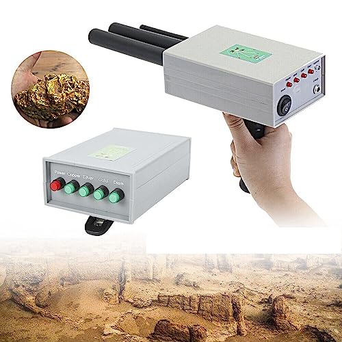 kangten Metal Detektor Dual Sonde Metalldetektor Untergrund Metallsuchgerät Metall Finder Set 20m Tiefe 1000m Reichweite für Outdoor-Enthusiasten, Schatzsucher, Archäologen, Sicherheitskräfte von kangten