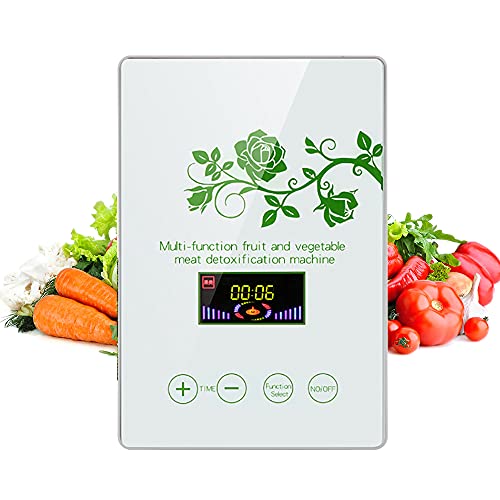 Ozon Gemüse Obst Sterilisator Ozongenerator Ozonisator 600mg/h LED Anzeige Ozone Luftreiniger Geeignet für die Produktion von Trinkwasser, Obst und Gemüse, Fleisch von kangten