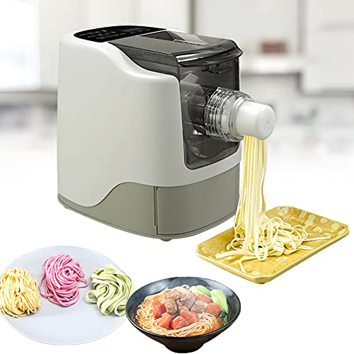 Pastamaker Vollautomatisch, 260W Profi Elektrische Nudelmaschine mit 13 Sätze Messerform Pasta Maker für Pastaarten von kangten